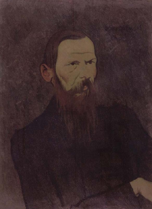 Felix Vallotton Portrait decoratif of Fyodor Dostoevsky